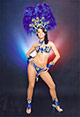 Samba dancer dress